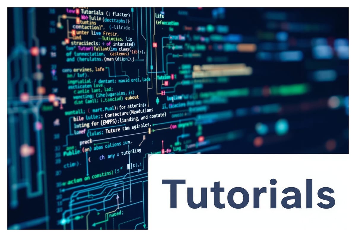 Tutorials